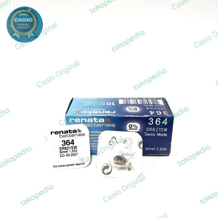 Baterai Jam Tangan Renata 364 Renata 621 SR621 SR621SW Original