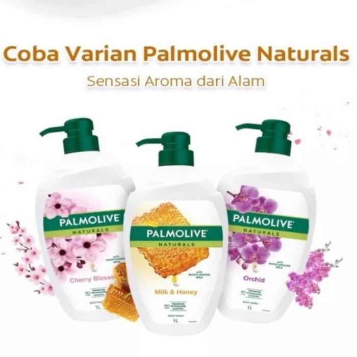 SABUN MANDI CAIR PALMOLIVE 1 LITER