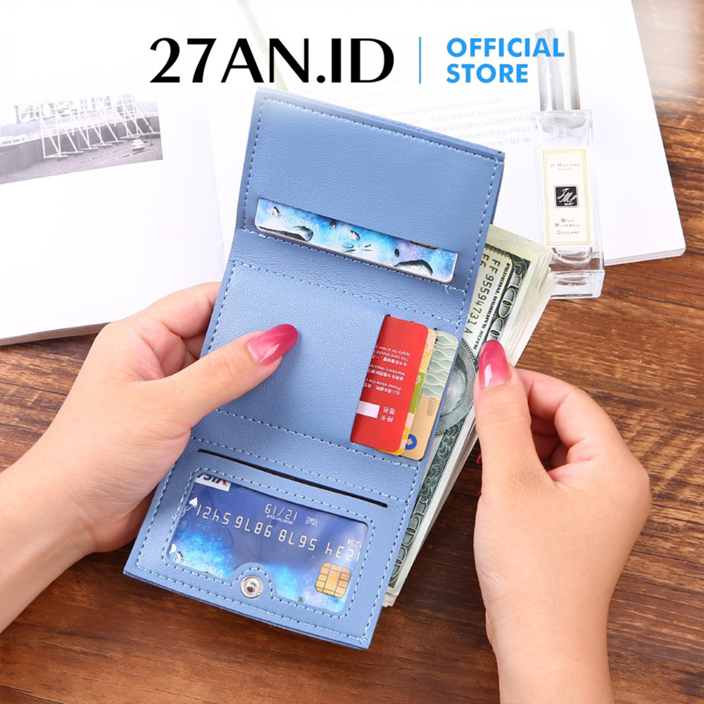 DOMPET LIPAT WANITA AK1002 DOMPET WANITA MINI IMPORT REAL PICT