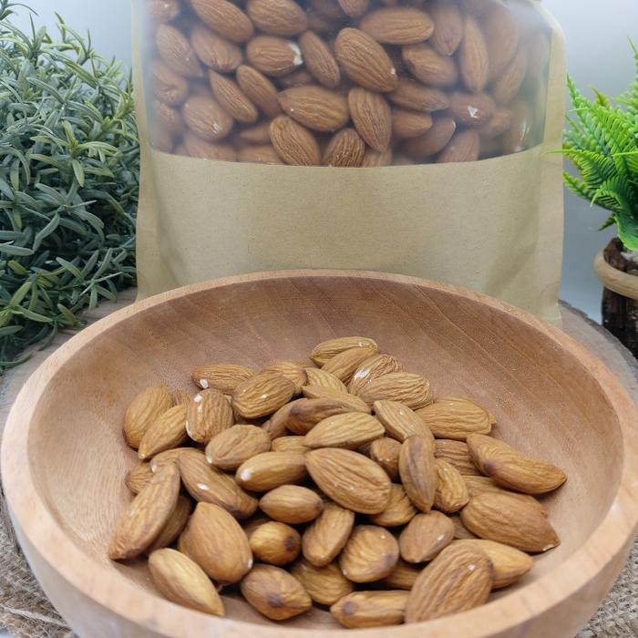 

Roasted Almonds / Kacang Almond Panggang 1kg - Diet, Snack, Sehat, Terlaris