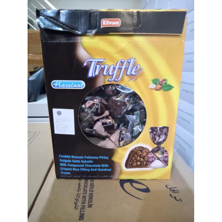 

Coklat truffle Turkey 1,8kg Hazelnut Terlaris