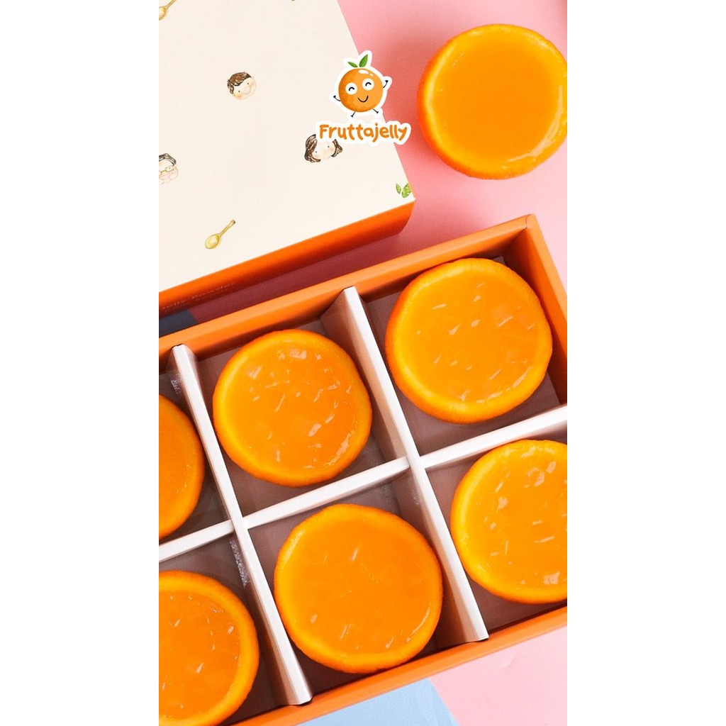 

FRUTTAJELLY - Orange Jellies with BIRTHDAY BOX Terlaris