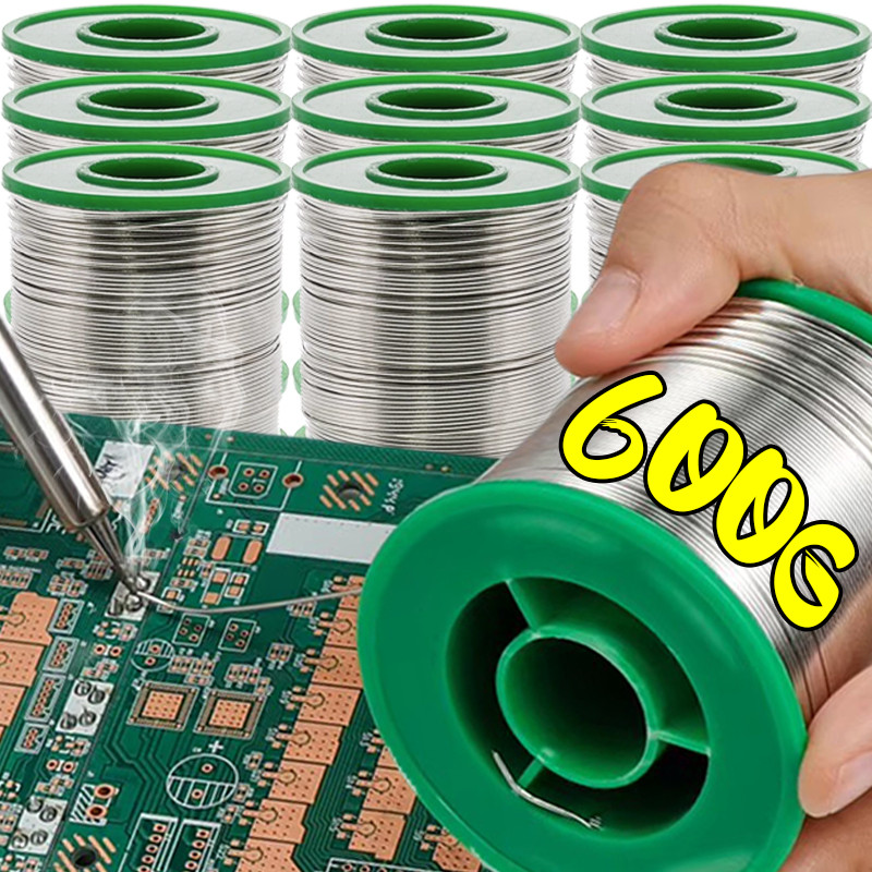 600/50G Low Temperature Easy Melt Solder Wire Metal Copper Iron Tin Alloy Welding Wires Soldering