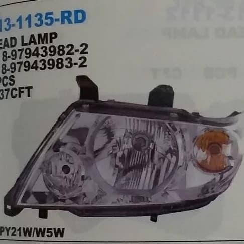 Isuzu Panther 2005 Lampu Besar Headlamp Kode 036