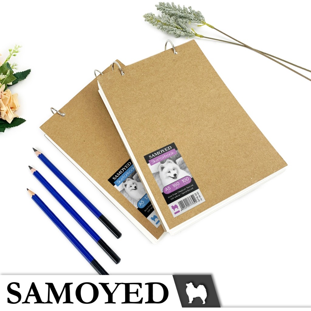 

[READY] SAMOYED SKTB-NZ-A5 Buku Gambar / Sketsa / Drawing / Sketch Book / Pad / Sketchbook /