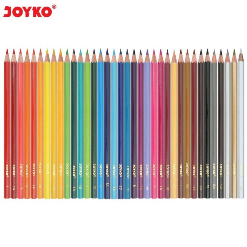 

[READY] Pensil Warna Joyko Panjang 36 Warna CP-36PB