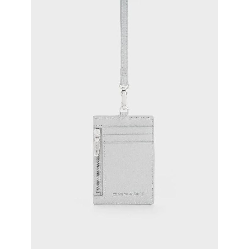

JH8 ID CARD NAME TAG Slide Zip CardHolder Lanyard Dompet Kartu - 1105