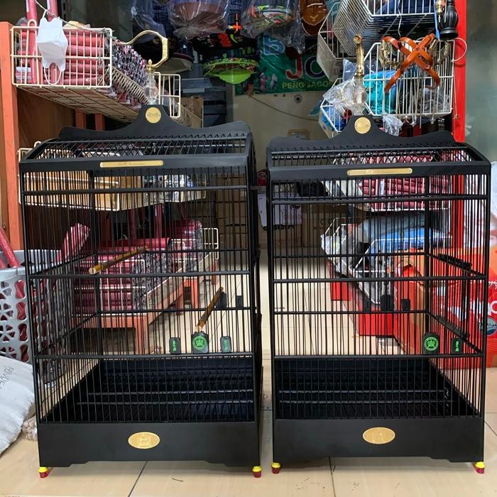 Amour Petshop Sangkar Kandang Kotak Bnr Black Doff No 2