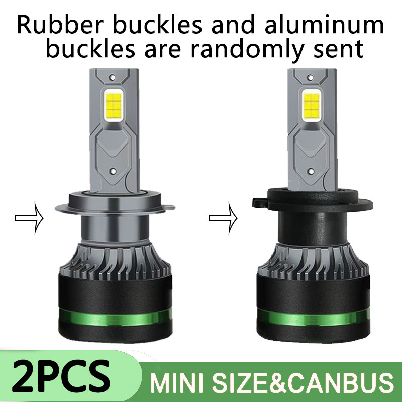 Heyword 2Pcs Car Headlight H4 H7 Led H11 9005 9006 H1 Auto Bulbs 160W 26000Lm Light Lamp 6000K 12V