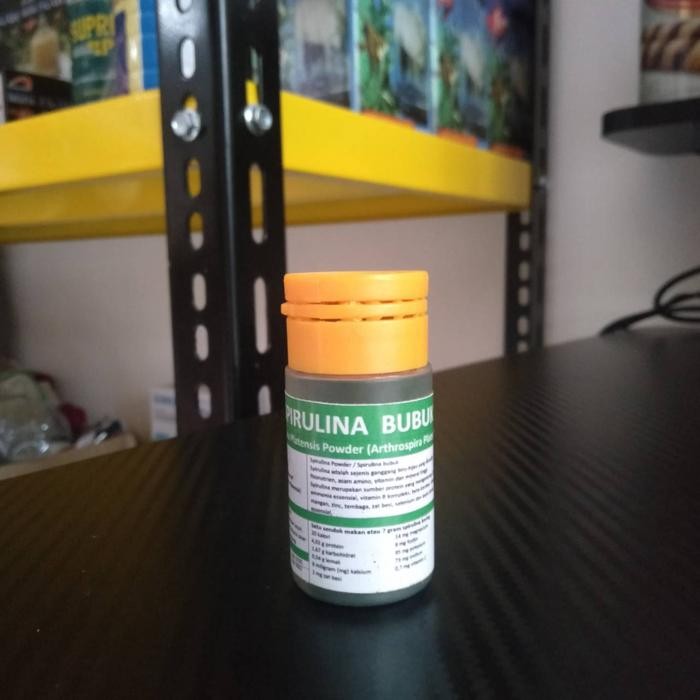 Spirulina Powder 10 Gr Spirulina Bubuk Untuk Ikan