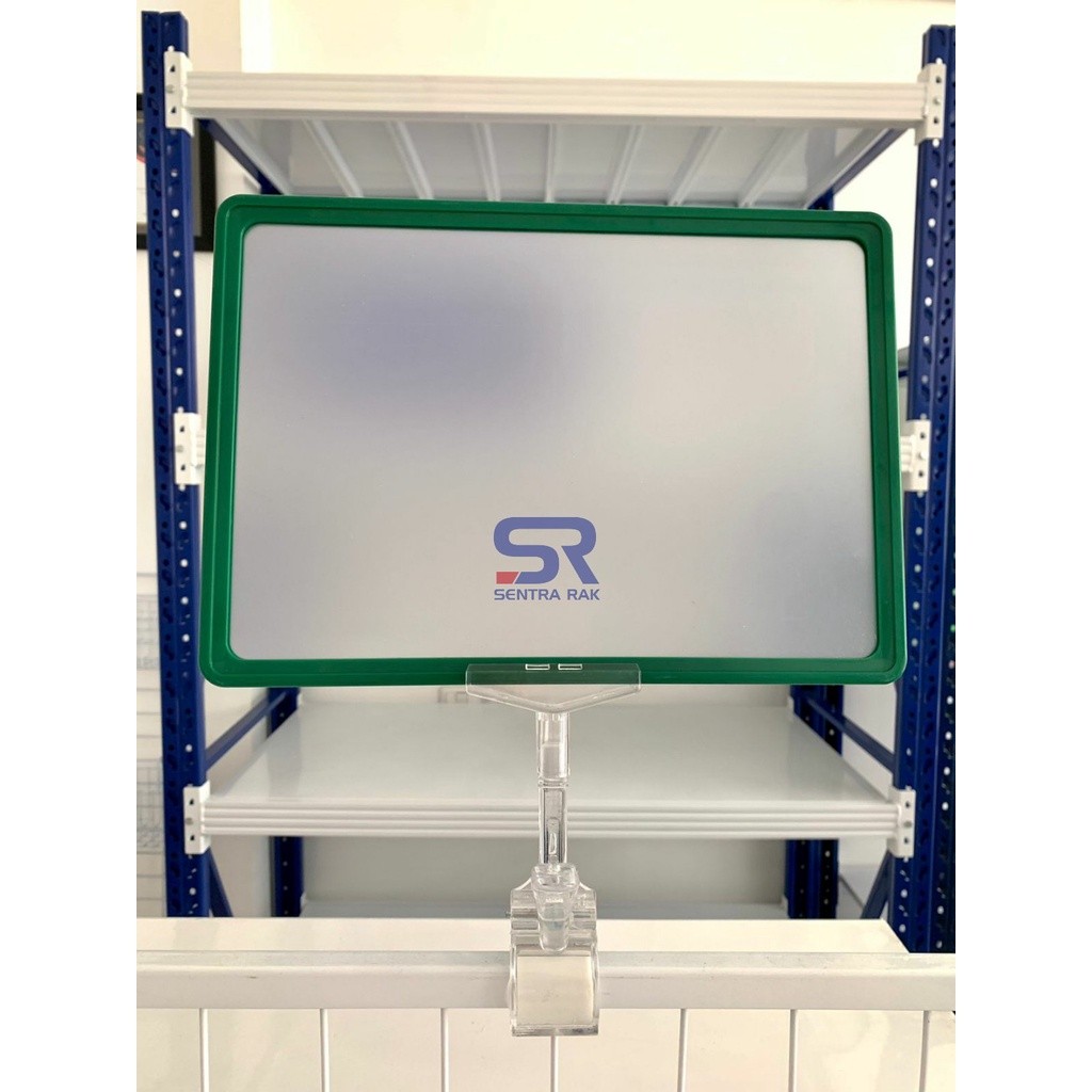 

JH8 Pop Up Frame Promo ukuran A4 dan Jepitan Jumbo / Price Tag Frame Promosi Toko