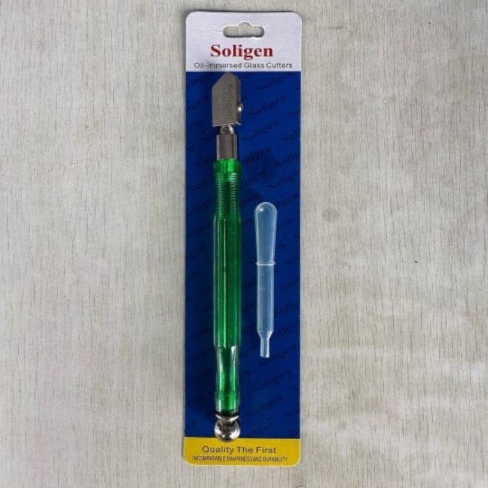 

JH8 Pisau potong kaca SOLIGEN / alat pemotong kaca /Glass cutter SOLIGEN