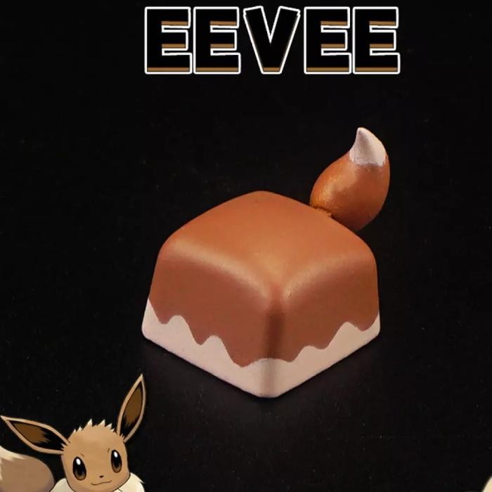 [Expert] Pokemon Keycaps Custom Resin Artisan