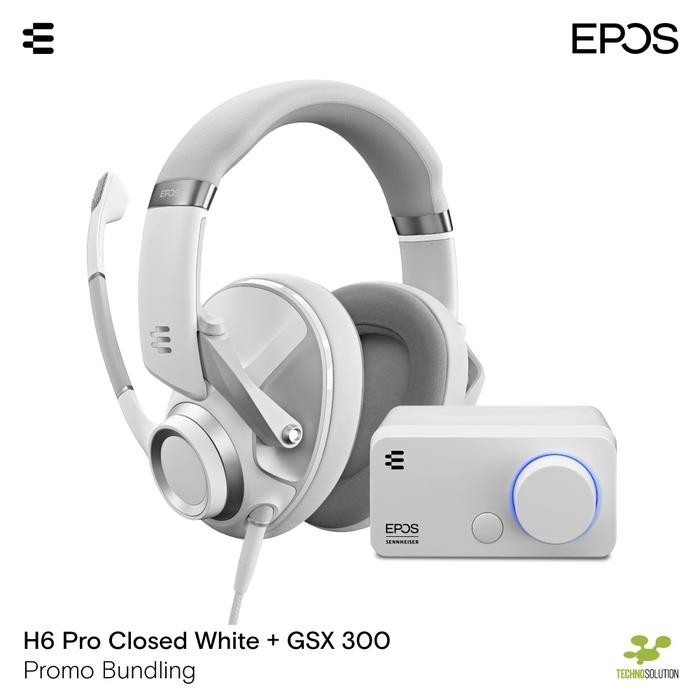 [Expert] EPOS H6 PRO OPEN / CLOSED + GSX 300 - GAMING HEADSET / SOUNDCARD