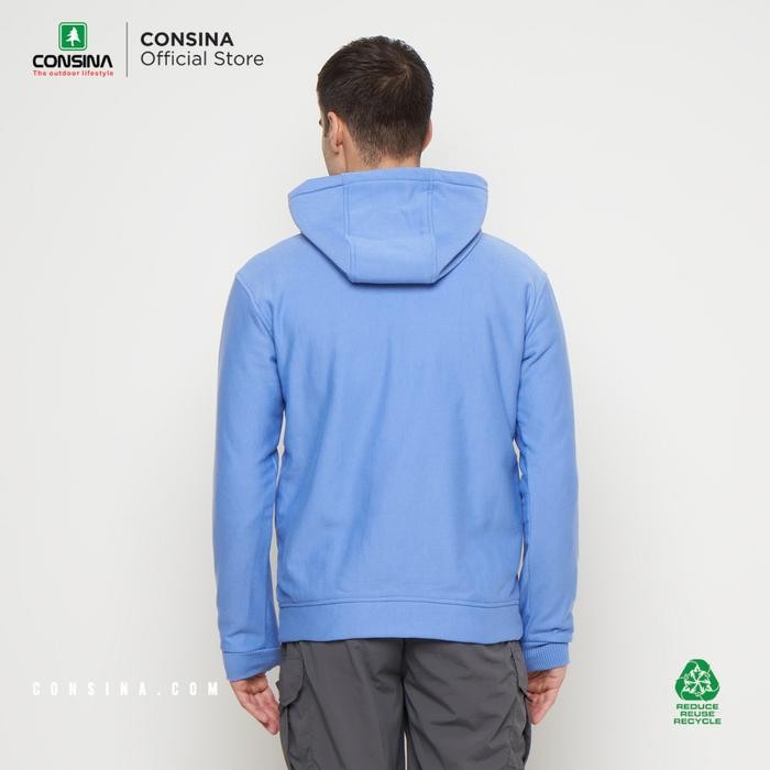 (Expert) Consina Aspen Jaket Travelling Urban Outdoor With Hoodie Polar Fleece