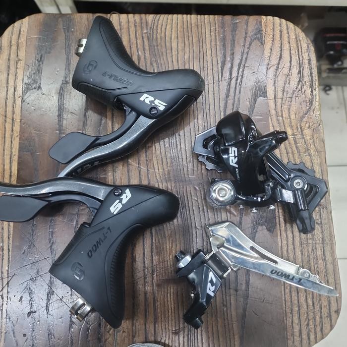 BEST SALE GRUP SET MINI ROADBIKE LTWOO R5 2 X 9 SPEED BRIFTER RD FD 9 SPEED LTWOO ROAD