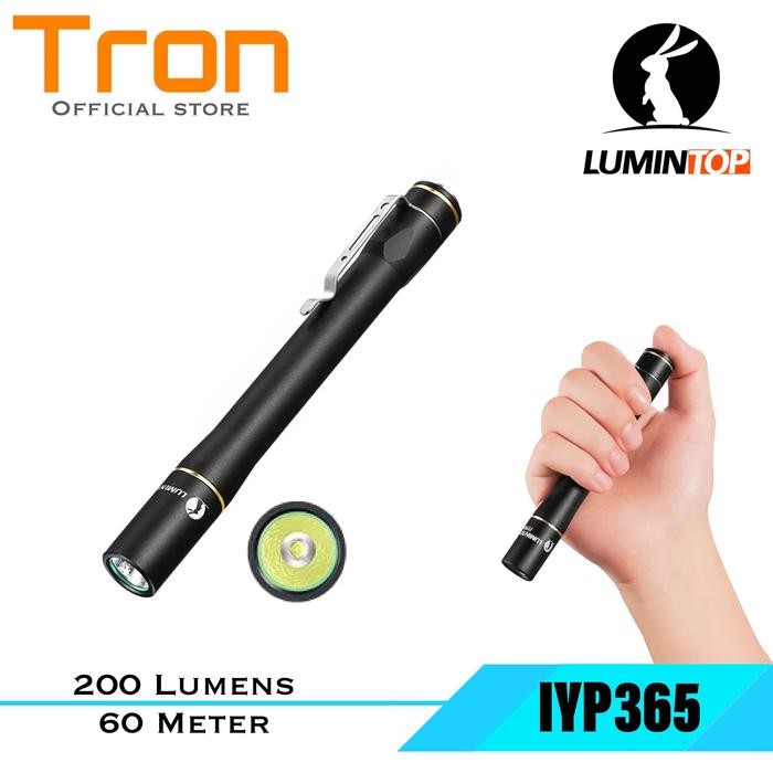 LUMINTOP IYP365 Flashlight Senter LED 200 Lumens 60 Meter
