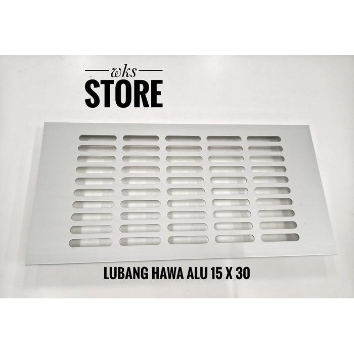 Fixco- Saringan Udara Lubang Hawa Angin 15 X 30 ALUMUNIUM KOTAK DOVE