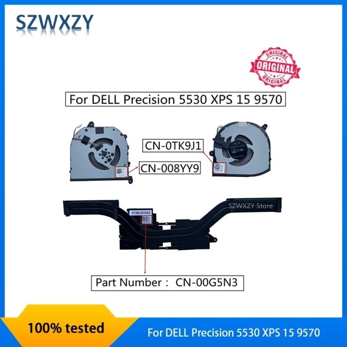 SZWXZY New Original For DELL Precision 5530 XPS 15 9570 Laptop