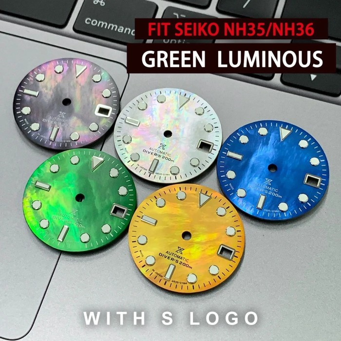 Suitable For NH35a Movement 29mm Luminous Dial NH35/NH36 Mechanical