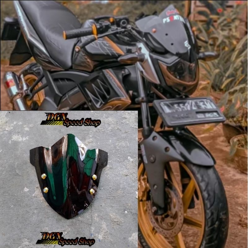 Variasi Kaca Depan/Visor VIXION Old VIXION Lama Plus Baut Variasi