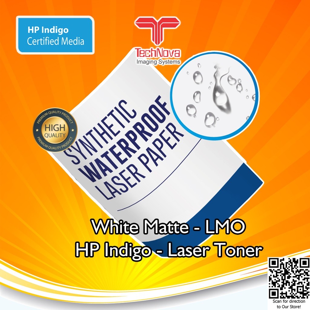

Technova LMO 115 Synthetic Paper A3+ Anti Sobek Tahan Air Print Laser Toner dan Indo-Repack 20