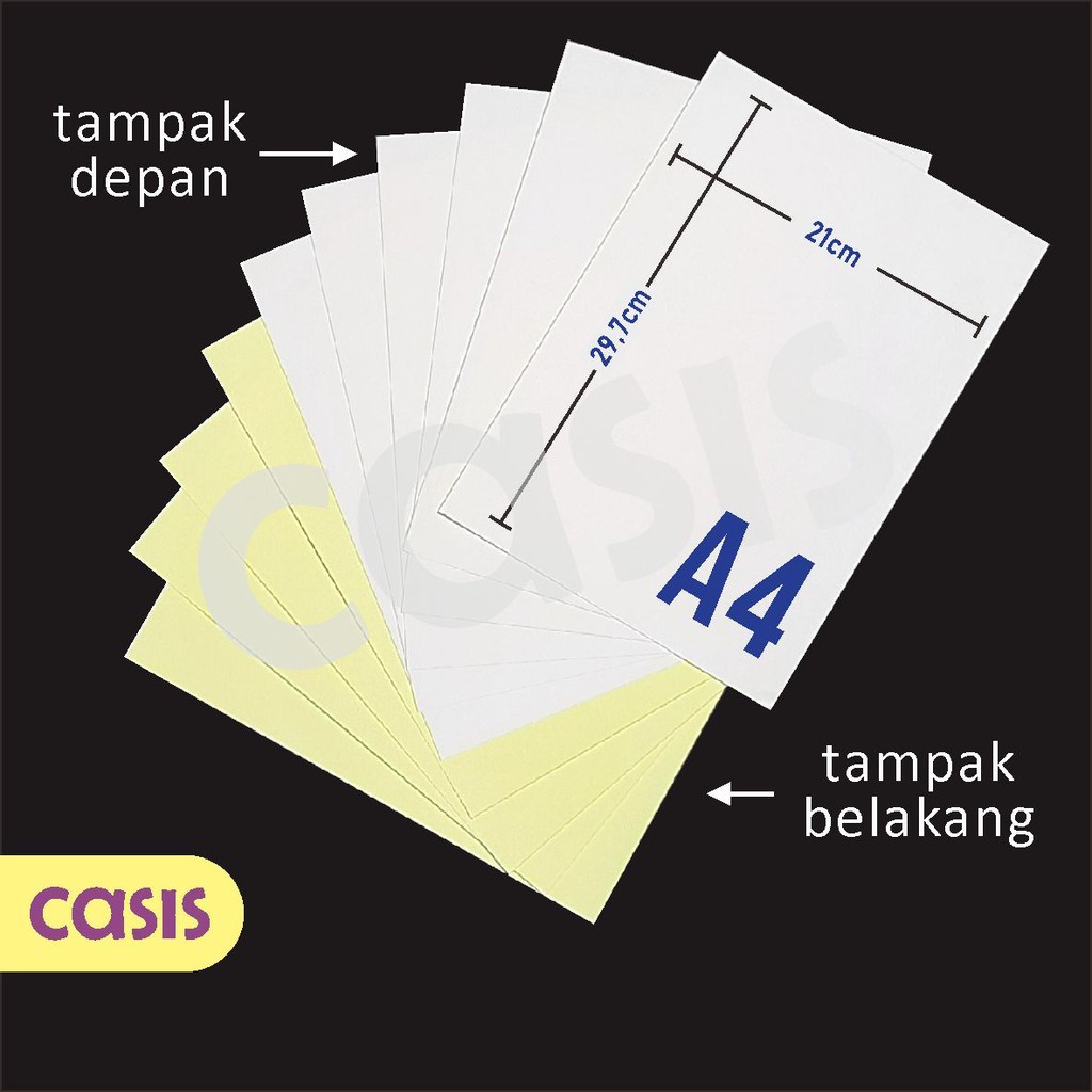 

kertas stiker hvs A4 isi lbr - lintec - CASIS