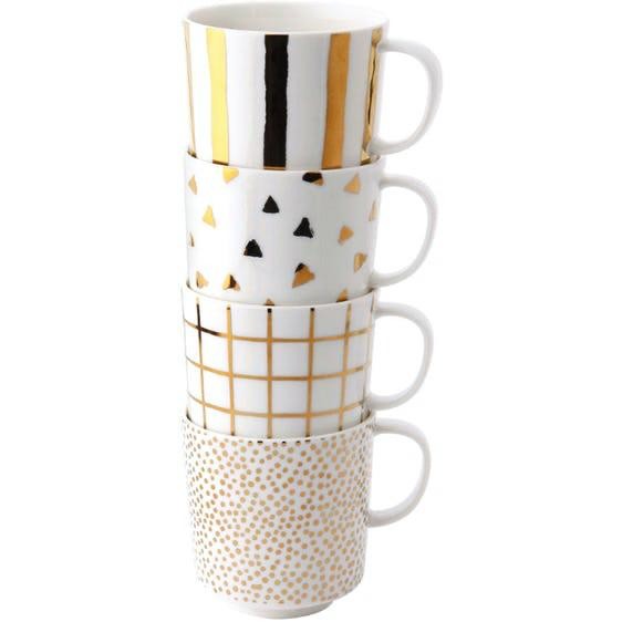 Saint James Mug Set 4Pcs Karen White Gold Cerac Cangkir St James