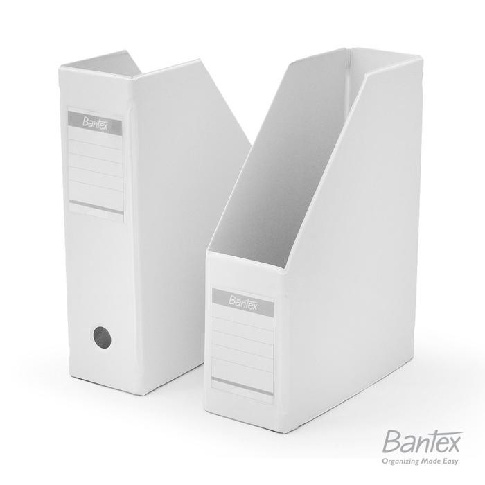 

Promo Bantex Box File / Magazine File A4 F4 Folio 100 Mm White Berkualitas