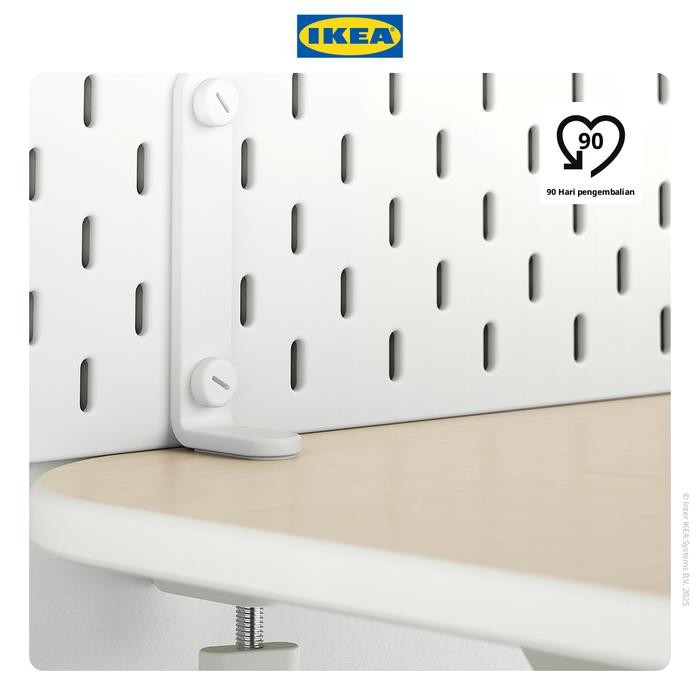 

Ready JT IKEA SKDIS Konektor Meja Dengan Papan Pegboard Isi 2pcs