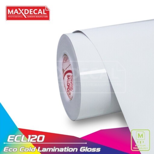 

MAXDECAL ECL120 ECL 120 Eco Cold Lamination Laminasi Dingin Gloss Glossy Kilap