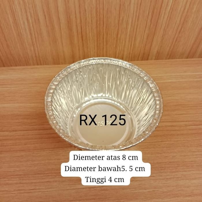 Aluminium Foil Tray RX 125 (10pcs,100pcs.