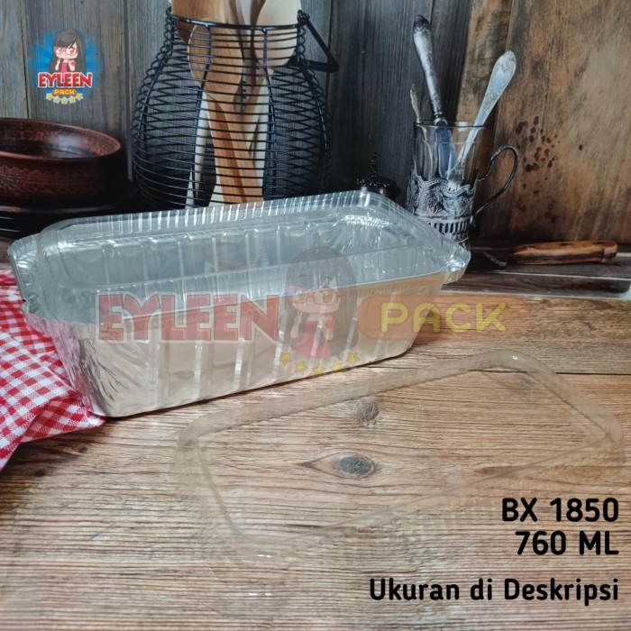 Aluminium Foil Cup BX1850 + Tutup Alumunium BX 1850 Lasagna Macaroni