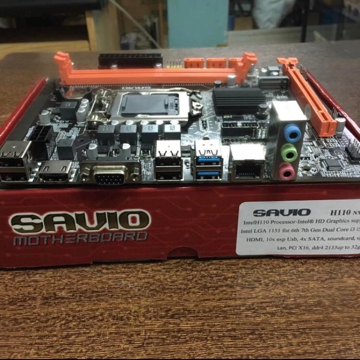 MOTHERBOARD / MAINBOARD SAVIO H110 LGA 1151 DDR4 / MOBO H110 / MB H110