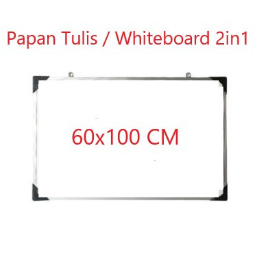 

Papan Tulis Besar Ukuran 60x100 cm Free Penghapus + Spidol