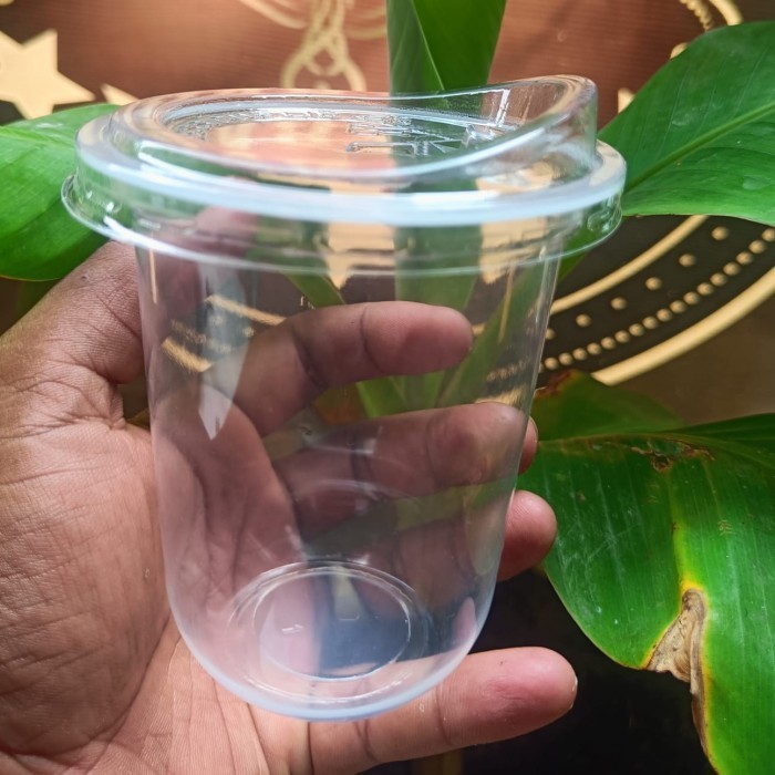 [Expert] PET U CUP 14 OZ with STRAWLESS LID