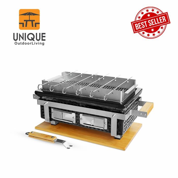 PREMIUM PRT1960 - UNIQUE TABLE TOP BBQ GRILL & YAKITORI