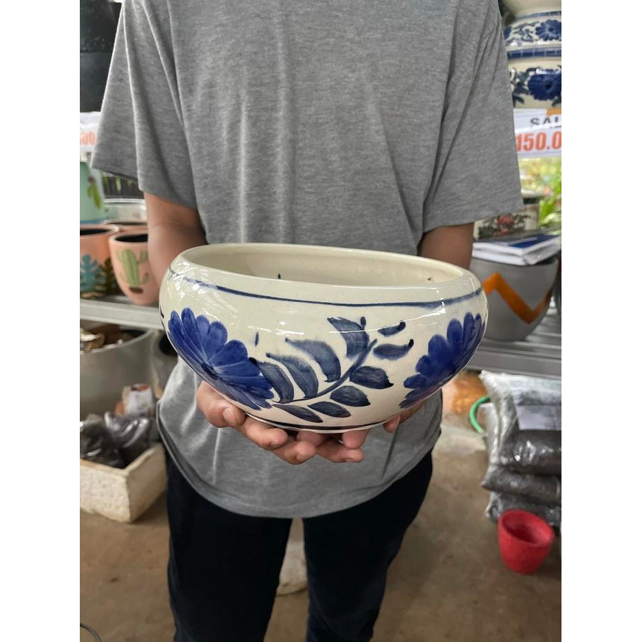 PREMIUM Pot keramik bonsai diameter 30cm