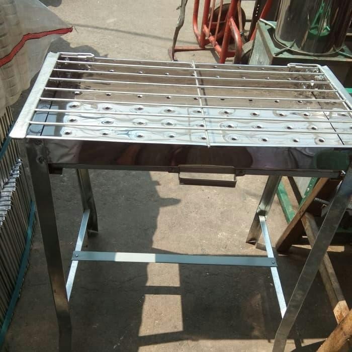 PREMIUM Bakaran sate arang stainless ukuran jumbo