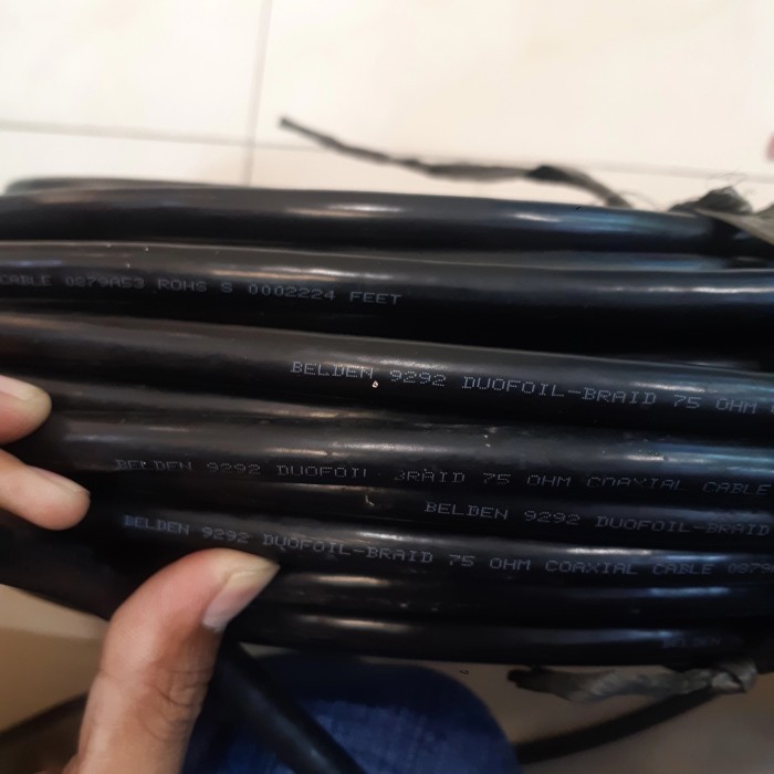 [Expert] kabel belden rg 11 9292 meteran RG11 harga perneter