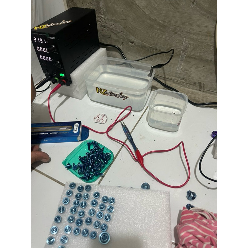 baut visor aerox titanium 4 baut