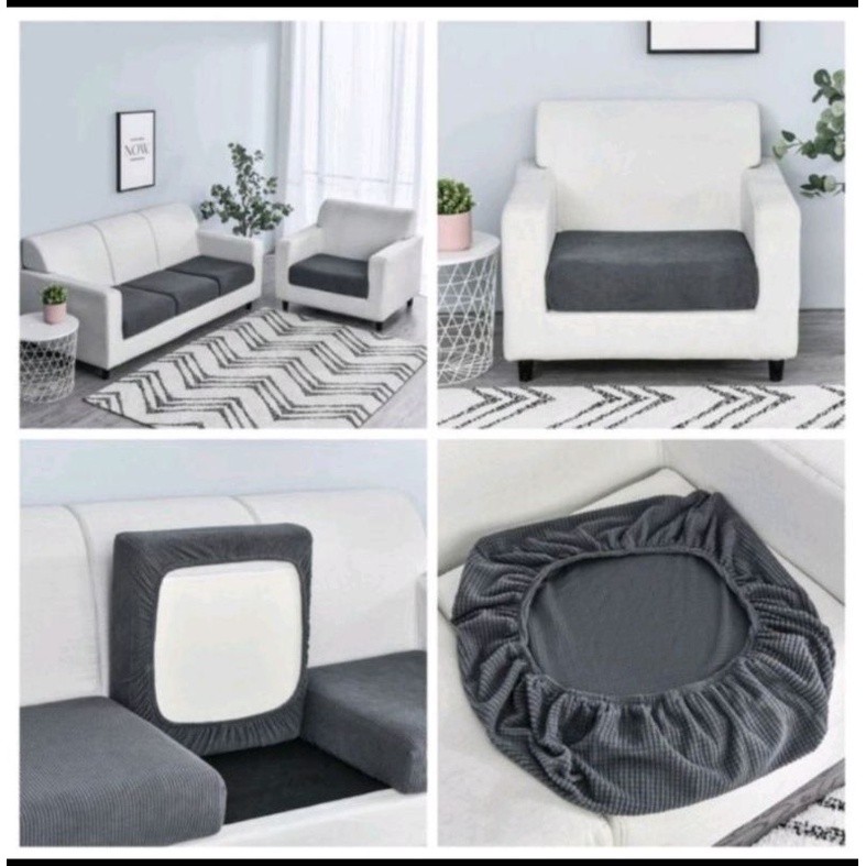 Sarung kursi sofa, Cover kursi sofa Kotak ,Alas Jok Sofa kotak