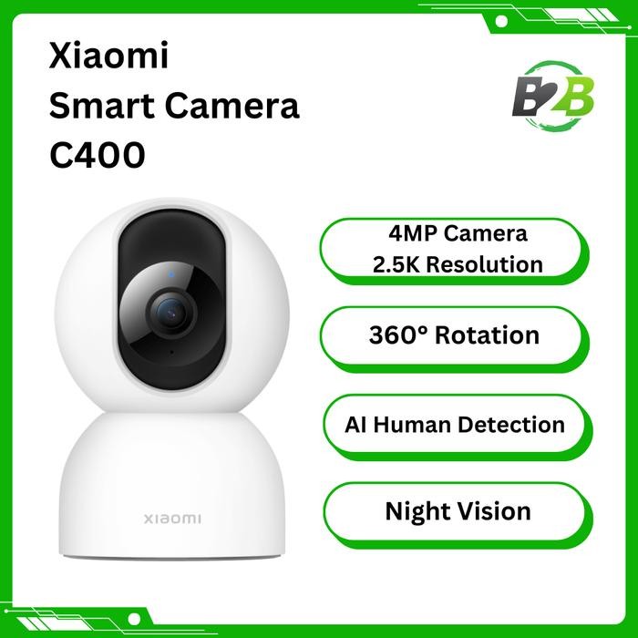 Mi Smart Camera C400 Smart Home Security Camera 360 CCTV 4MP 2.5K Resolution AI Detection