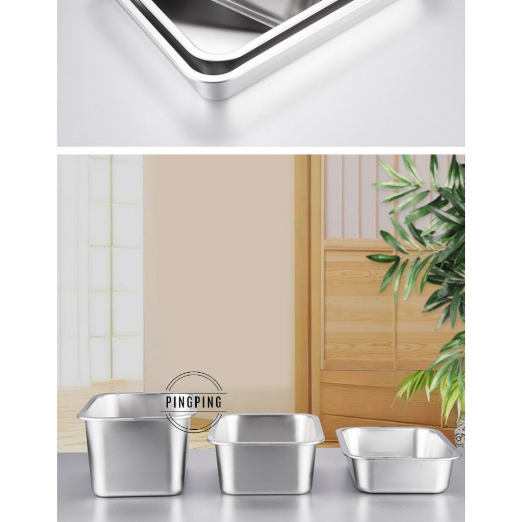 ID NAMPAN STAINLESS STEEL / NAMPAN BAKI STAINLESS STEEL / NAMPAN KOTAK STAINLESS STEEL