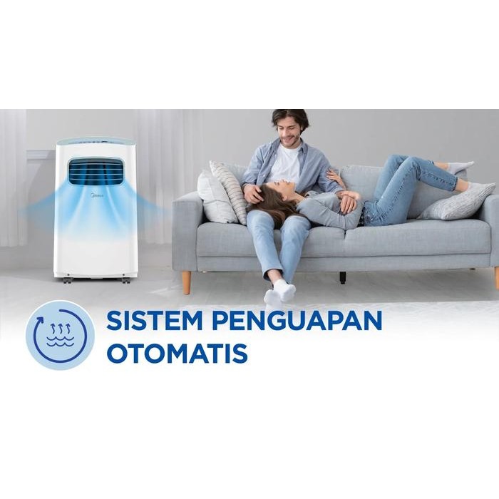 AC MIDEA PORTABLE 1.5 PK PORTABLE MIDEA MPF2-12CRN1 MIDEA MPF-09CRN1 1.5 PK