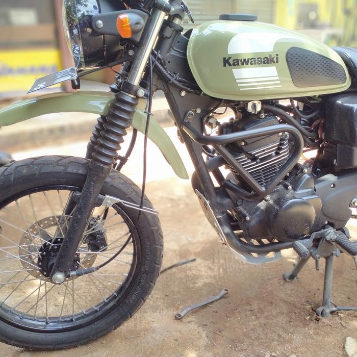 Crasbar Engine Guard Kawasaki W175 Se W175 Tr