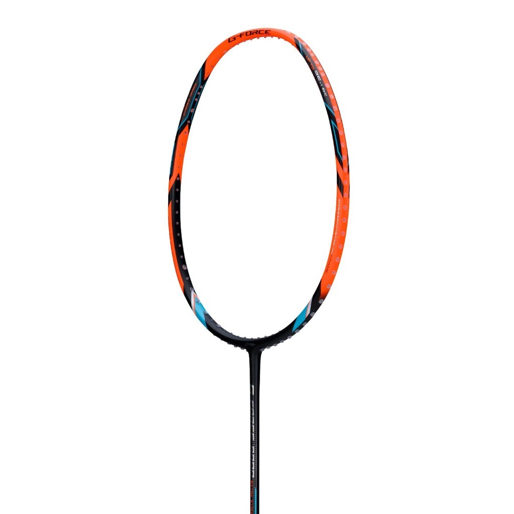 Raket Badminton Lining Li-Ning G FORCE 8800 Extra Strong Black Bright Orange