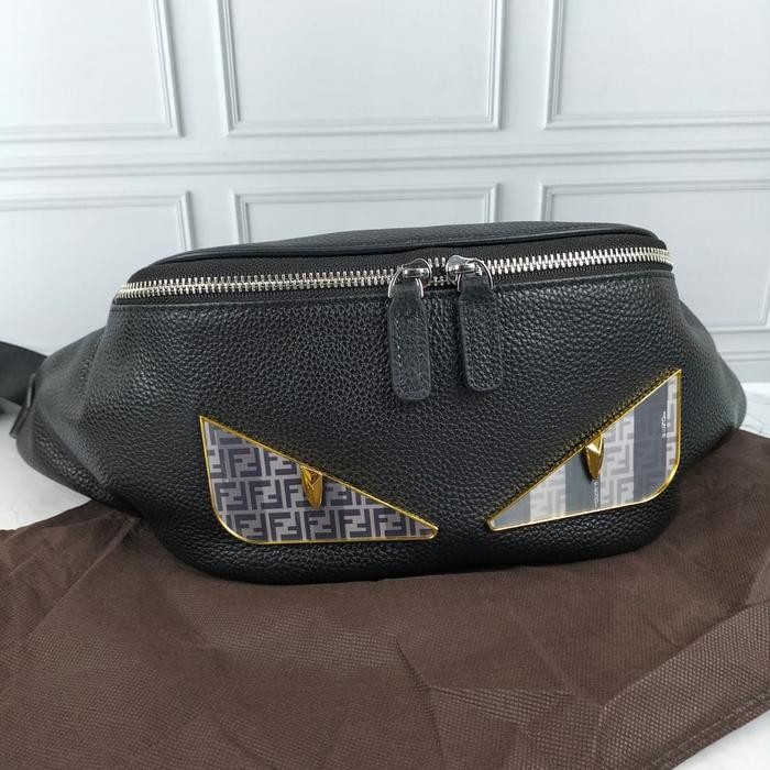 Tas Waistbag Pria Branded Tas Pinggang Import Super Mewah Fn2022