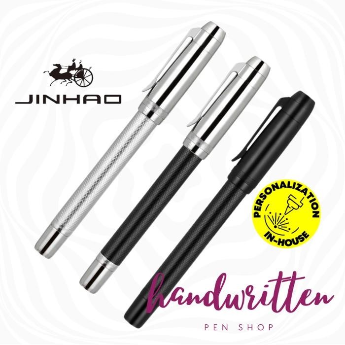 

Ready JT JINHAO Typ 92 Cartridge & Converter Metal Fountain Pen / Pena JINHAO 92