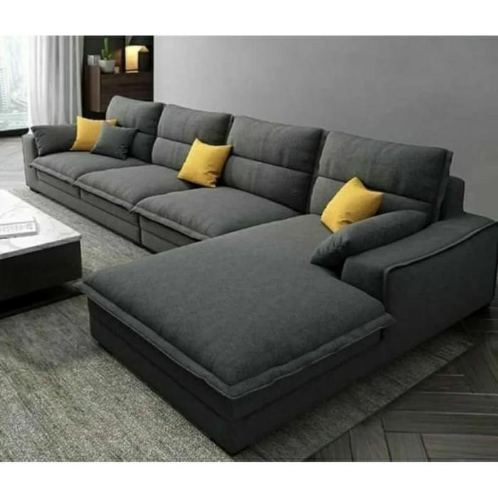 SOFA TAMU KURSI TAMU SOFA RUANG TAMU KURSI TUNGGU SOFA MEWAH L PUTUS SOFA DUDUK MINIMALIS SOFA BED